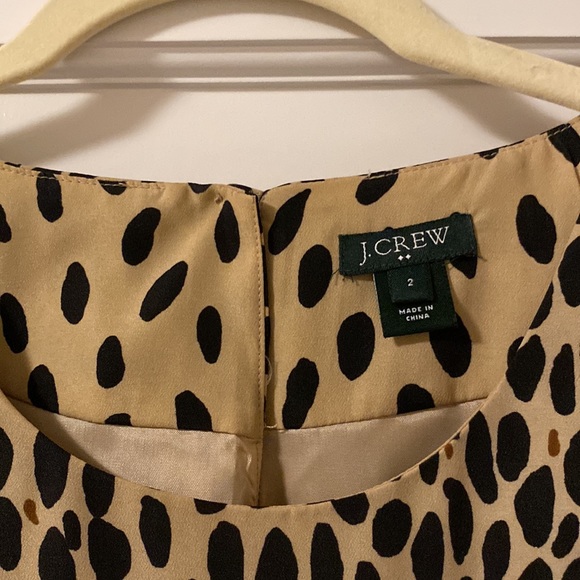 J Crew Factory Leopard Jules Dress - Picture 2 of 3
